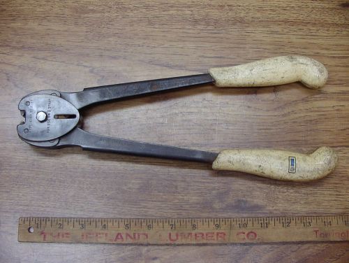 Old Used Tool,Acme Steel Co. Crimping Tool,Type C1A4 Seal EF,Metal Strapping