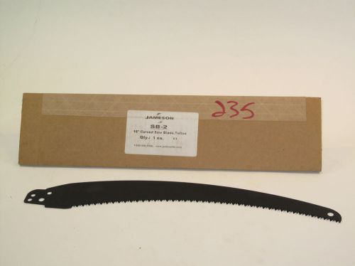 Jameson 16&#034; teflon - curved saw blade pt# SB-2 (#235)