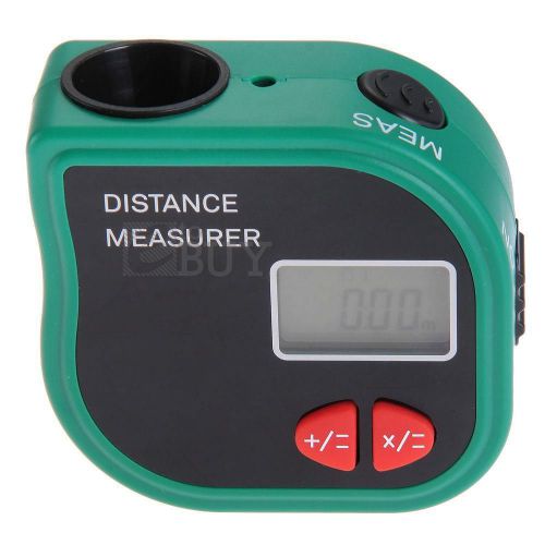 Ultrasonic Laser Pointer Distance Meter 18M/60FT +1M Tape Measure +Thermometer