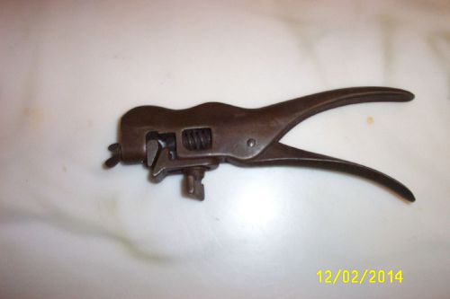 Vintage Crimping Tool Adjustable Metal-Wire