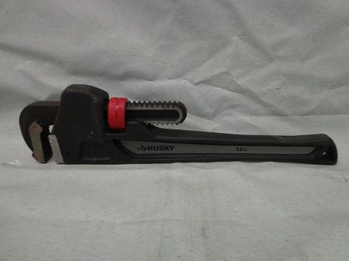 Huskey - 14&#034; Heavy Duty Pipe Wrench 744689 - Used B4
