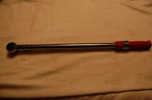 K-D 1/2&#034; Drive Torque Wrench 25 to 250 Ft. Lbs USA Made