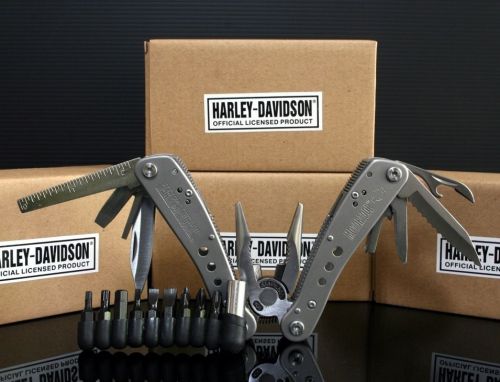 NEW Harley Davidson PLIER MULTI-TOOL Function Stainless Motorcycle Pocket Knife