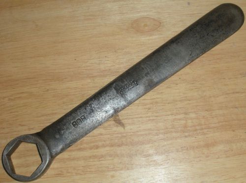 VINTAGE Williams 1 1/4&#039;&#039; Single Head Forged Engineers Wrench No.808 Hexagon
