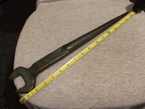 American  bridge  abo  hs - 7/8&#034;  with  1-7/16&#034;  opening - heavy  spud  wrench for sale