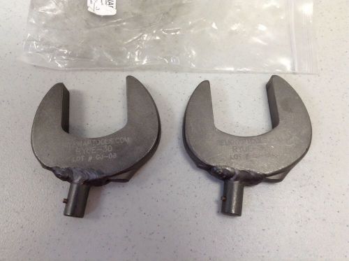Qty (2) BELKNAP RYUE-30 1-7/8&#034; Interchangeable Torque Wrench Heads, Brand New!