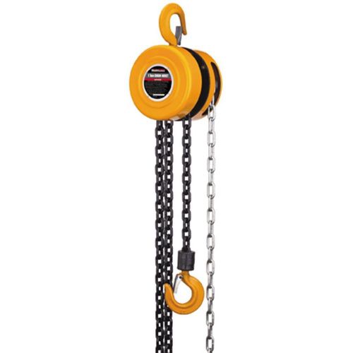 1 ton chain hoist with 10 foot chain! for sale