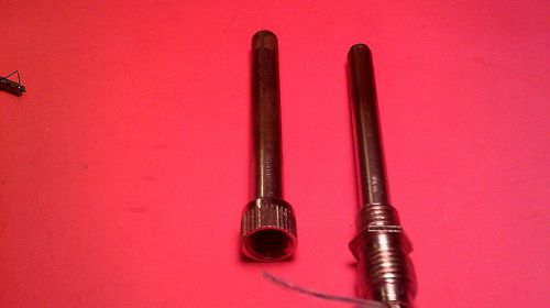 Weller ec231 barrel nut assy. (for ec 1301 irons) w/used heater element and tip. for sale