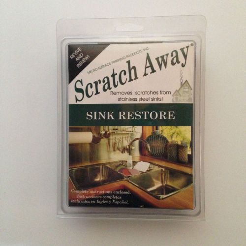 Scratch Away Remover - Stainless Steel Sink Restore Kit