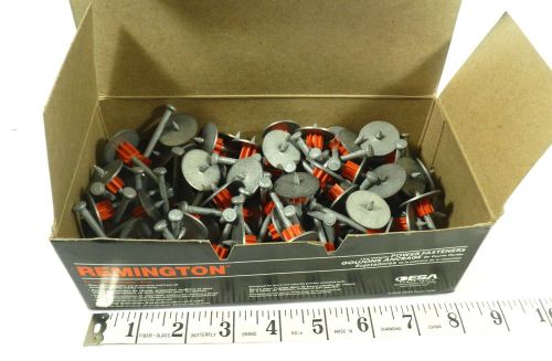 Pk of 100 Remington #SPW200 Power Actuated Fasteners 2&#034; w/ Wash ~ (Up11C)