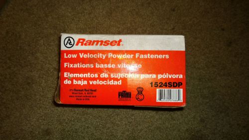 Ramset 3&#034; Low Velocity Powder Fastener Nails 1524SDP Box of 100