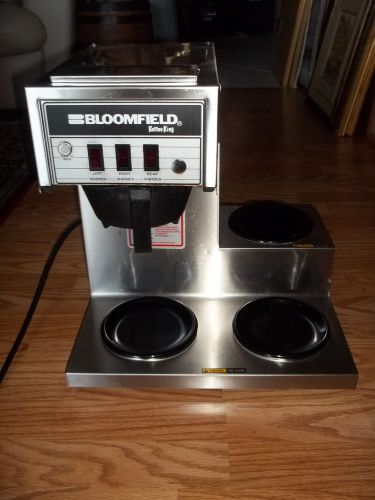 Bloomfield 8571 RD Koffee King Pour-Over Coffee Brewer with 3 Warmers