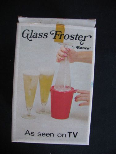 Vintage Ronco Glass Froster