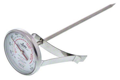 Update International THFR-17 Dial Frothing Thermometer with Chip, 5-1/2-Inch New