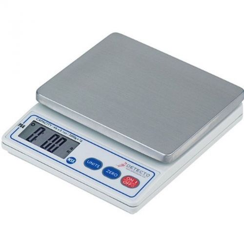 Detecto portion control 4 lb x .1 oz/ 2000 g x 1 g ps4 portion control scale new for sale