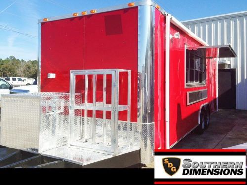 24&#039; Concession Vending Trailer with 6&#039; Hood