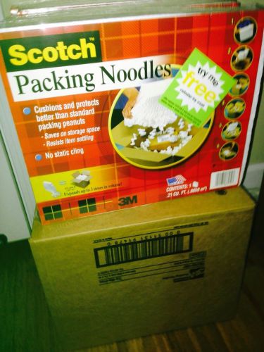 4 pack 3m scotch packing noodles peanuts no static cling for sale