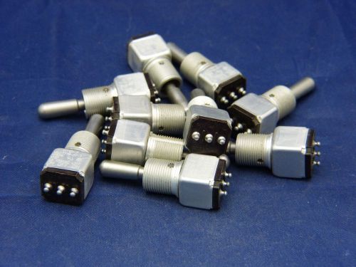 Lot of 10 11TW1-7 MS27718-27-1 toggle momentary switch