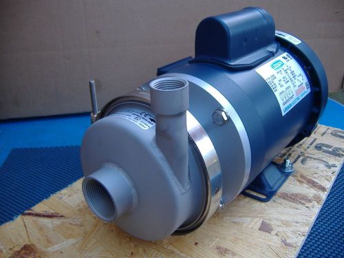 Finish thompson ac5sts2v400bo15c06 316ss pump, leeson 3/4hp motor 115/208-230 for sale