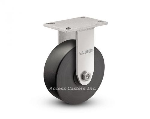 90nx10528r albion rigid plate caster 10&#034; trionix polymer wheel, 3500 lb capacity for sale