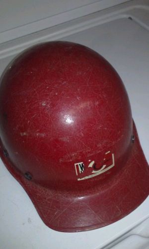 Vintage msahard hat red electrical contractor for sale