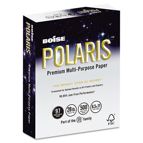 NEW BOISE CASCADE POL-2811 POLARIS Premium Multipurpose Paper, 8-1/2 x 11, 28lb,
