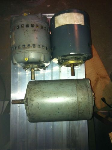 Electric motor lot of three for sale