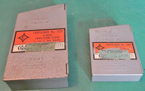 Two complete cleveland drill blank sets for sale