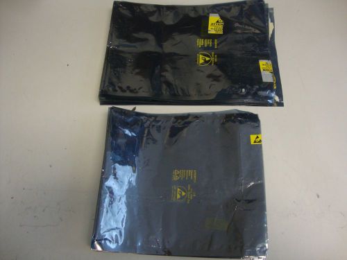 50 Ct. BIG 3M Anti Static bags,Used Once,Open top (26) 12&#034; x 9&#034; (24) 10&#039;&#039; x 9&#039;&#039;