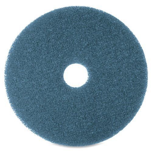 Niagra 3m blue cleaning scrub floor pad 5300n 19&#034; 5/per case new nwt for sale