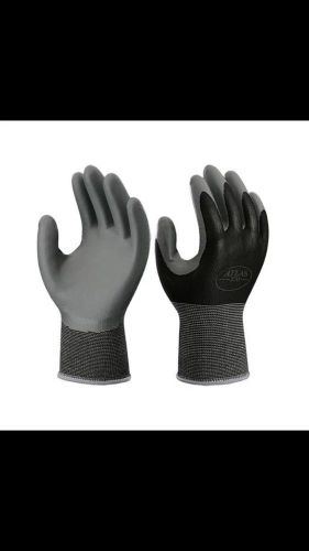 ATLAS Fit 370 Black Work Gloves XL NEW