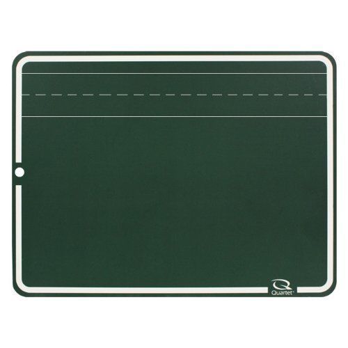New quartet education green chalk lap board  lined  9 x 12 inches (b12-900992a) for sale