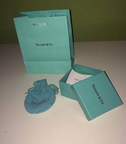 Tiffany Gift Bag, Box, Pouch, Cotton, &amp; Care Instructions