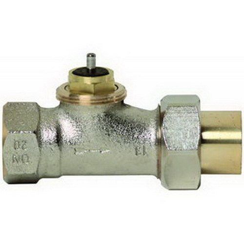 Honeywell v2040d braukmann nickel-plated thermostatic radiator valve, 3/4&#034; for sale