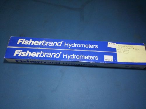 Fisherbrand Hydrometers Lot of 2 New Moodel# 11-510B