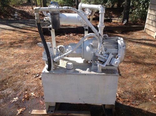 20 hp hydraulic power unit used in good condition