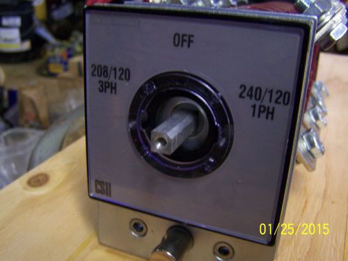 Voltage Tap Switch 100 amp Single phase to Three phase Voltage Selector Switch