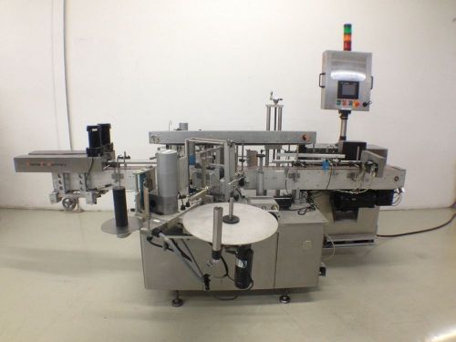 Refurbished cli front and back labeler with wrap around model uni-pharma for sale