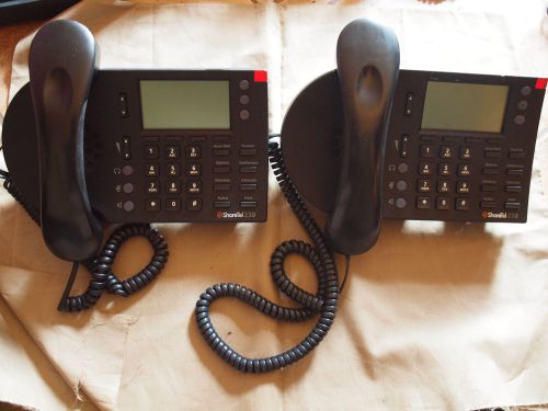 (2) ShoreTel 230 IP Model Telephones