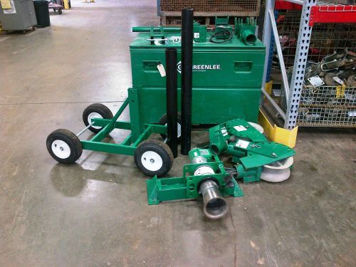 Used greenlee 6805 cable pulling package 8000# for sale