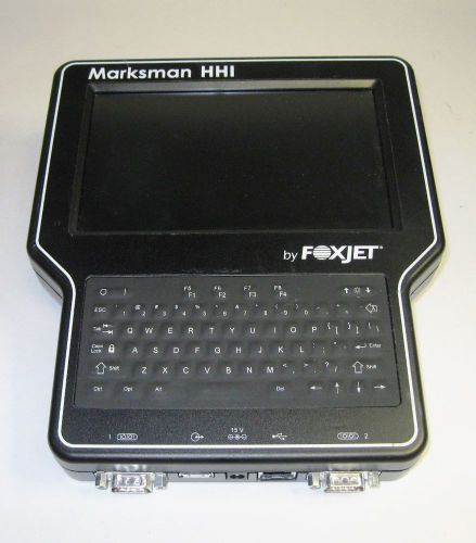 Foxjet solo marksman hhi thermal inkjet controller 7&#034; 5780015fx usg for sale