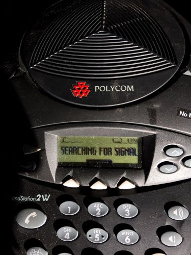 Polycom SoundStation 2W 2201-67880-160 1.9GHz Wireless Conference Phone