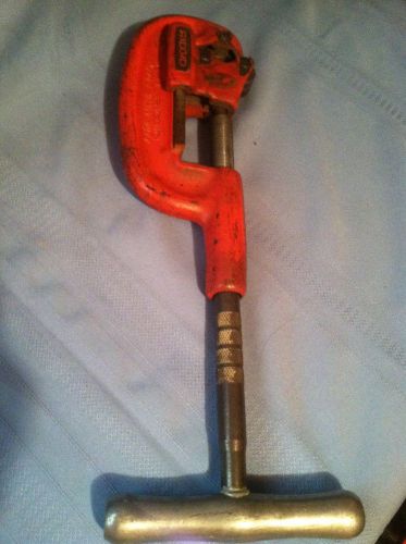 VINTAGE RIDGID HEAVY DUTY NO.2A (1/8&#034; TO 2&#034;) PIPE TUBING CUTTER