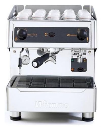 *new* fiamma marina 1 group espresso cappuccino machine semi-auto for sale