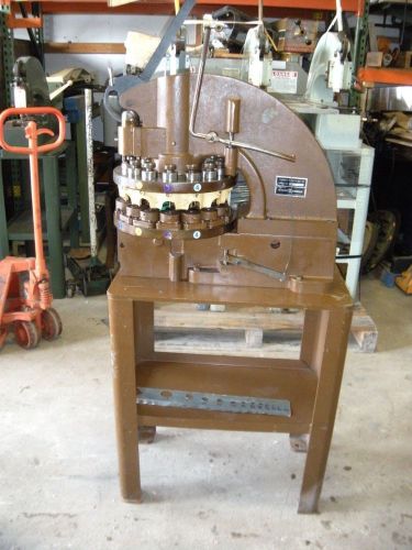 DI ACRO #12 TURRET PUNCH DIACRO / FACTORY STAND/ TOOLING CLEAN! PUNCH PRESS