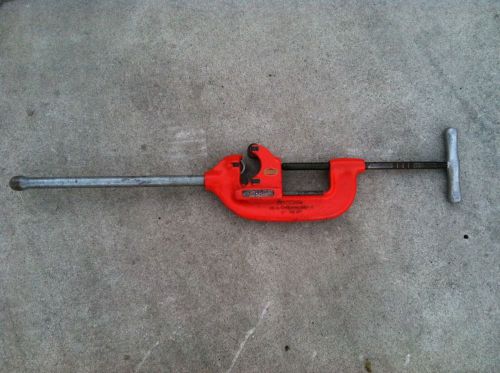 Ridgid 2&#034; to 4&#034; Heavy duty Pipe Cutter No.4-S 4S - EXCELLENT CONDITION