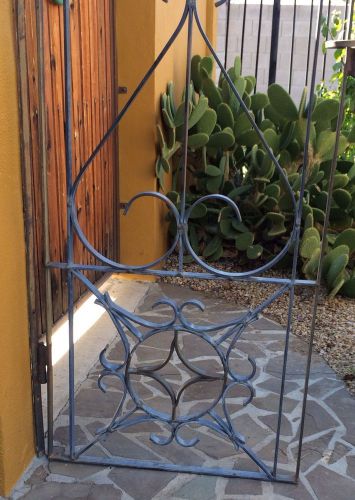 Wrought iron door/ gate - Custom made and built to last.
