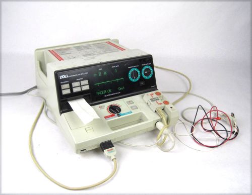 Zoll zmi pd-1200 patient monitor training trainer defibrillator ecg ekg+battery for sale