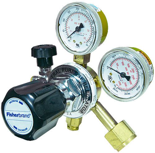 Fisherbrand 10-572-1f compressed gas regulator for sale