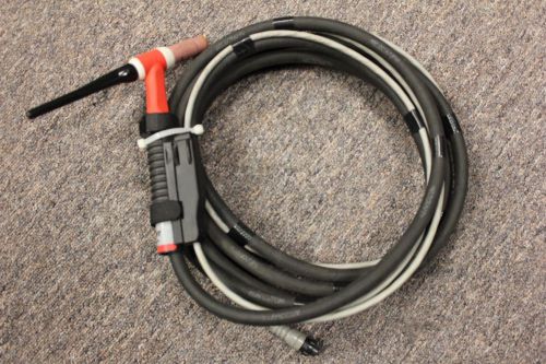 Weldcraft WP17V TIG Torch With Cable And Hose Used Works Great